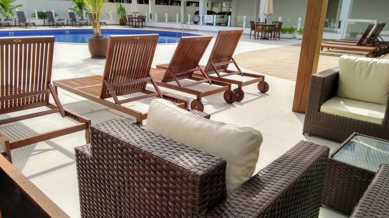 Apartamento Frente Para A Piscina A Uma Quadra Da Praia Florianopolis Exterior photo